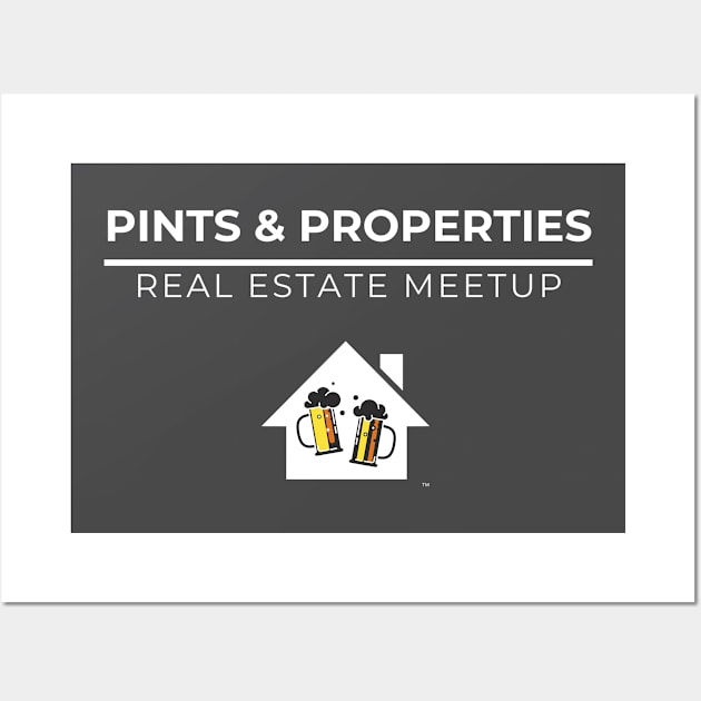 Pints & Properties Wall Art by Five Pillars Nation